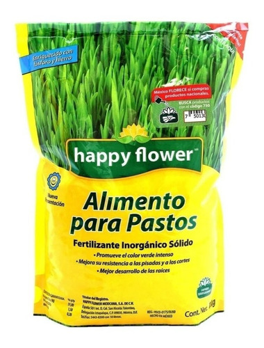 Alimento Para Pastos Cesped Jardin Fetilizante 1 Kg