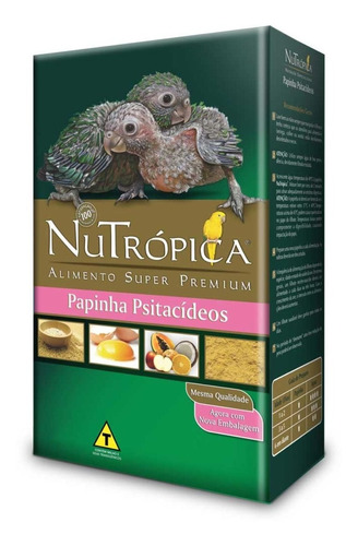 Nutropica Papinha Filhotes Psitacídeos 500g