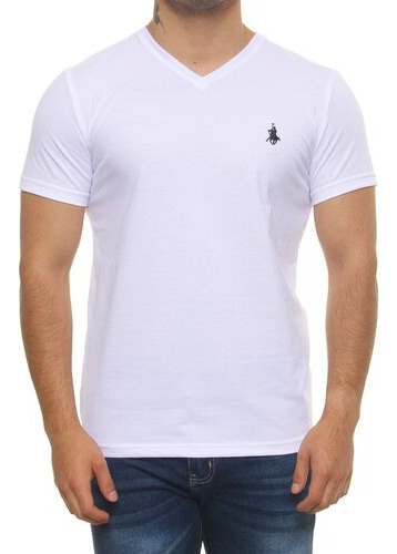 Playera Polo Club, Cuello V