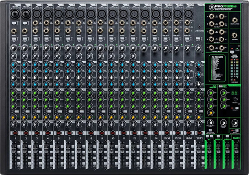 Mackie Profx22v3 Mixer 22 Canales Efectos Usb Preamps Onyx