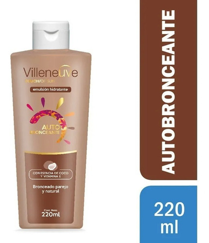 Autobronceante Villeneuve Hidratante X 220 Ml