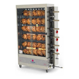 Forno Assar Frango Gás Pr631 Progás Rotativo Espeto