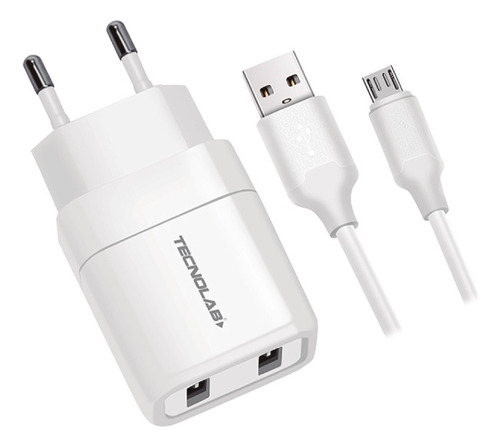 Cargador Celular Micro Usb Tecnolab Tl041