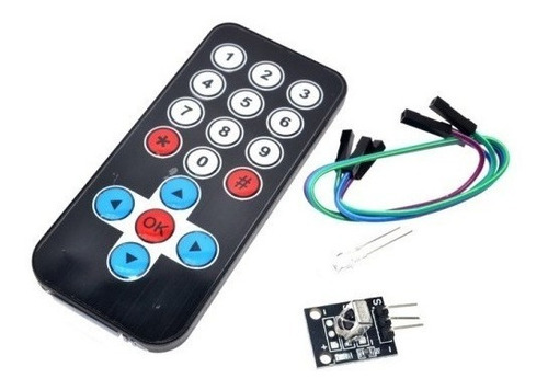 Kit De Control Remoto Con Módulo Receptor Infrarrojo,arduino