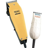 Supercombo Wahl Máquina Corte Classic + Peanut Branca 220v