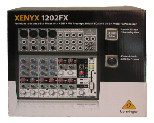 Mixer Behringer   Xenix1202 Fx  En Excelente Estado