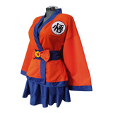 Kimono Goku Anime Dragon Ball Z Cosplay Sexy Para Halloween 