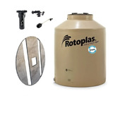 Combo Tanque Rotoplas 4 Capas 1100 C/base, Filtro Y Flotante