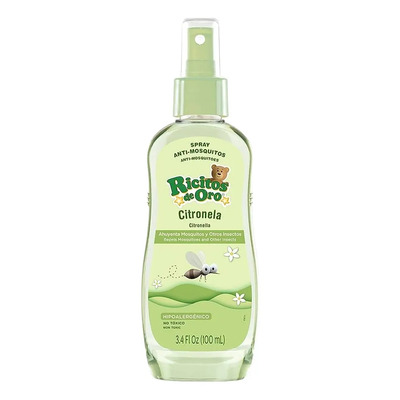 Spray Antimosquitos con Citronela 100ml Ricitos de Oro | MercadoLibre