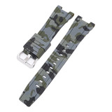 Adecuado Para Casio G-shock Gst Camuflaje Correa De Caucho