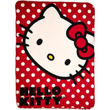 Sanrio Hello Kitty,  Polka Dot Kitty  Manta De Forro Po...