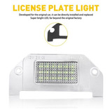 1x Led License Plate Light For 08-14 Dodge Avenger 6000k Aab