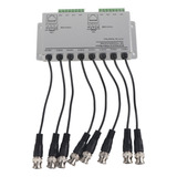 Adaptador Transceptor Cctv Video Balun De 8 Canales Hd Bnc A