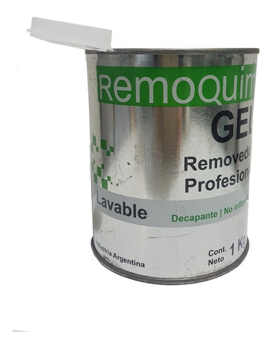 Removedor Pintura Remoquin Gel  1 Kg Lavable Diproel Sibaco