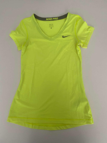 Remera Escote En V Dry Fit Mujer