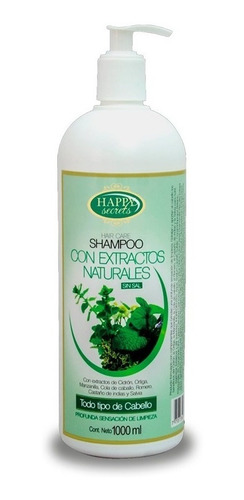 Shampoo Extractos Nat 1000 M Ml - mL a $50