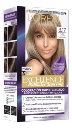 Tinte Loreal Excellence Rubio 