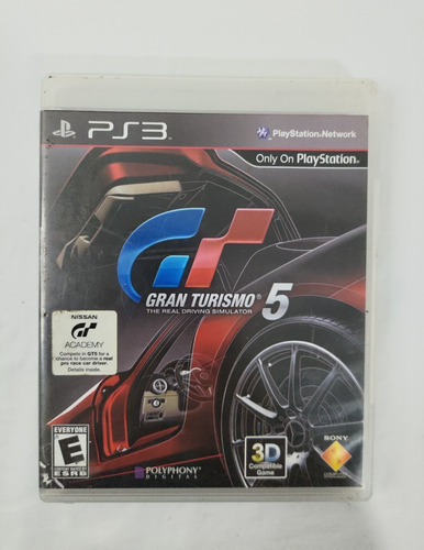 Jogo Gran Turismo 5 Playstation 3 Mídia Física Ref. 0407