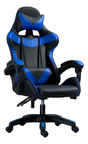 Silla De Escritorio Gamer Ergonomica Tapiz Cuero Sintetico