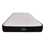 Colchon 1 Plaza Resortes Pocket Rigel- 5° Sueño 190x90x17 Cm Color Blanco