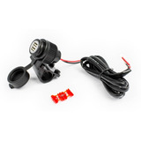 Toma 12v Para Moto Cargador Dual Para Manillar Interphon Rpm