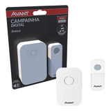 Campainha Sem Fio Pilha Digital Residencial Avant Wireless