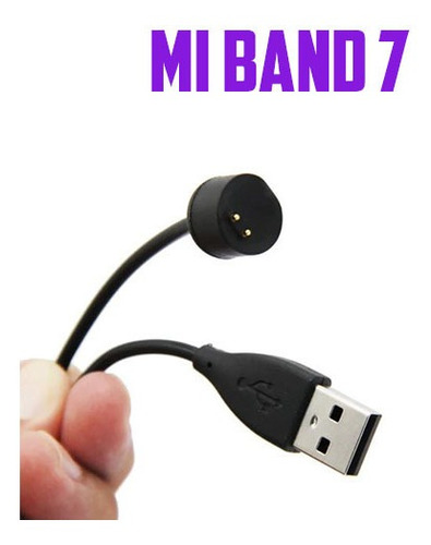 Cabo Carregador Mi Band 5 6 E 7 Relógio Xiaomi Pulseira Usb