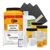 Kit Para Elaboración De Encapsulado Con Resina Cristal