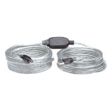 Cable Usb 2.0 Largo 11 Metros Para Impresora A-b Manhattan 