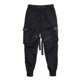 Cintas Harem Joggers Hombre Cargo Pantalones Streetwear