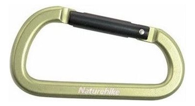 Mosquetão  Alumínio Chaveiro 8cm Naturehike Keylock  Camping