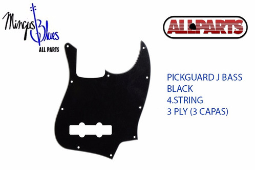 Pickguard (golpeador) J Bass 3 Capas Allparts