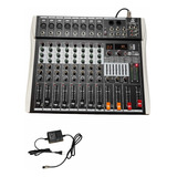 Mixer Consola 8 Canales American Sound 99 Efectos Bluetooth