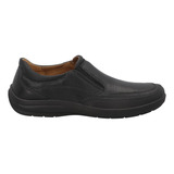 Zapato Casual 976077pr Suela Goma Resorte Gerencia Flexi