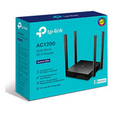 Router Tp-link Archer C64 Ac1200 Gigabit Dual Band 4 Antena 