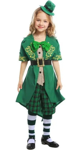 Disfraz De Duende Irlandés Del Día De San Patricio Para Niño