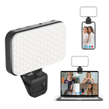 Luz Para Selfies Con Clip Recargable, Anillo De Luz Selfies 