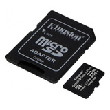 Tarjeta Memoria Kingston Micro Sd 32 Gb C/adap.clase 10