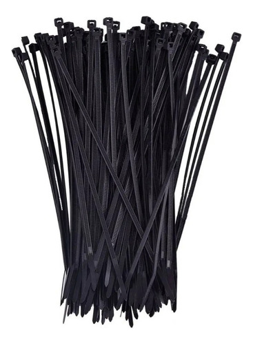 Amarra Plástica Multiusos Nylon Para Cable 5x400mm 100u