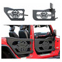 Tapetes 4pz Bandeja 3d Logo Jeep Wrangler Rubicon 07 - 24