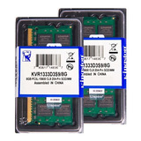 Memória Kingston Ddr3 8gb 1333 Mhz Notebook Kit C/20