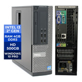 Computador Cpu Dell Optiplex 7010 Intel I3 2°gen 4gb Hd500gb