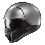 Casco Abierto Hjc I20 Gris Plata