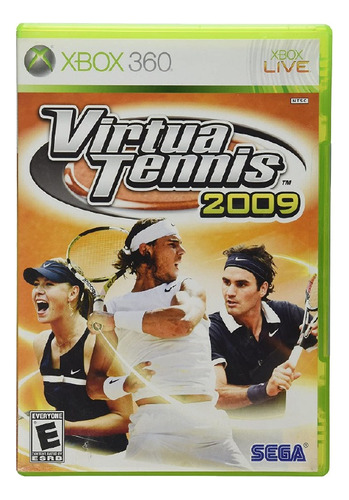 Jogo - Virtua Tennis 2009 - Xbox 360 - Usado