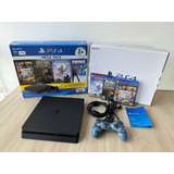 Sony Playstation 4 Slim 1tb Mega Pack Usado