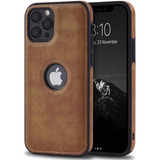 Funda Para iPhone 11 Pro Max 6.5 Cuero Marron