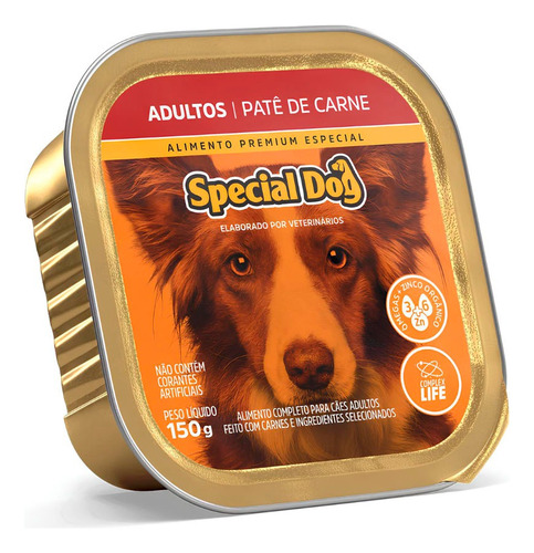  Special Dog Patê Filhotes Carne 150g