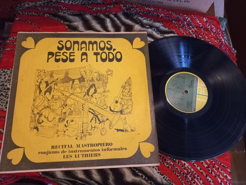 Les Luthiers Sonamos Pese A Todos Recital Mastropiero Vinilo