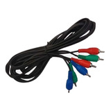 Cable 3 Rca X 3 Rca  Video Componente  2 Metros