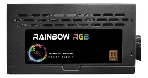 Fonte Atx 1000w Brx Rainbow Series 80+bronze Rgb